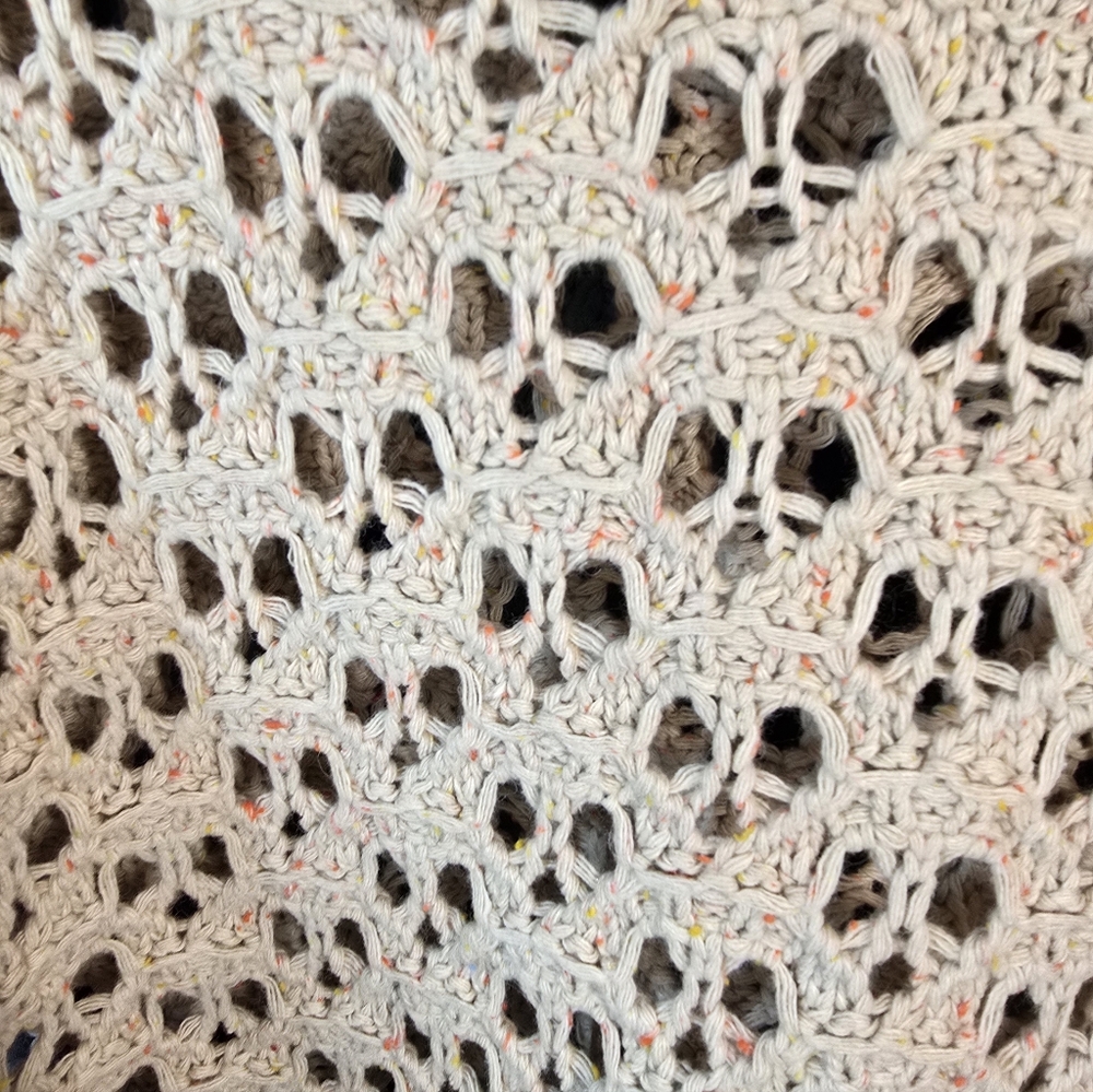 #0569 🧜♀️ L/XL ZENANA Lt Mocha Sweater w/Speckles 30-33ptp 22L Balloon Slvs - Picture 10 of 16